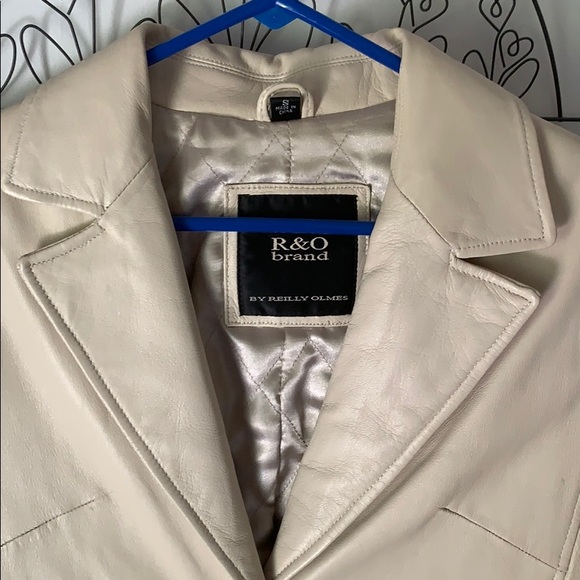 R&O Brand Leather Jacket - Picture 3 of 4